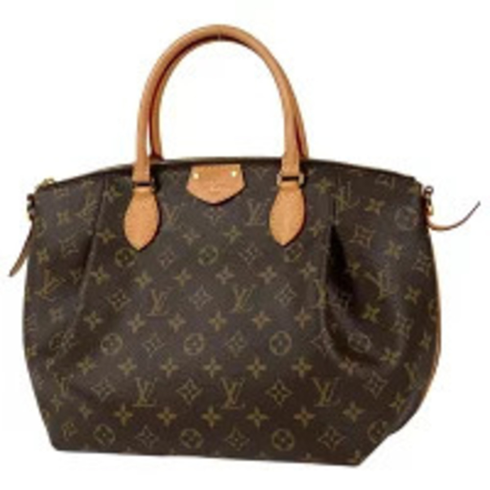 Louis Vuitton Turenne Shoulder Bag Handbag Monogram Brown